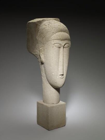 Amadeo Modigliani-Testa di Cariatide